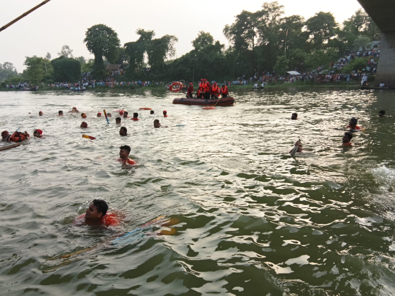 Some Glimpses of the rescue operation.